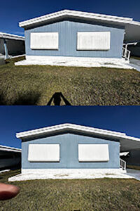 mobile home before and after